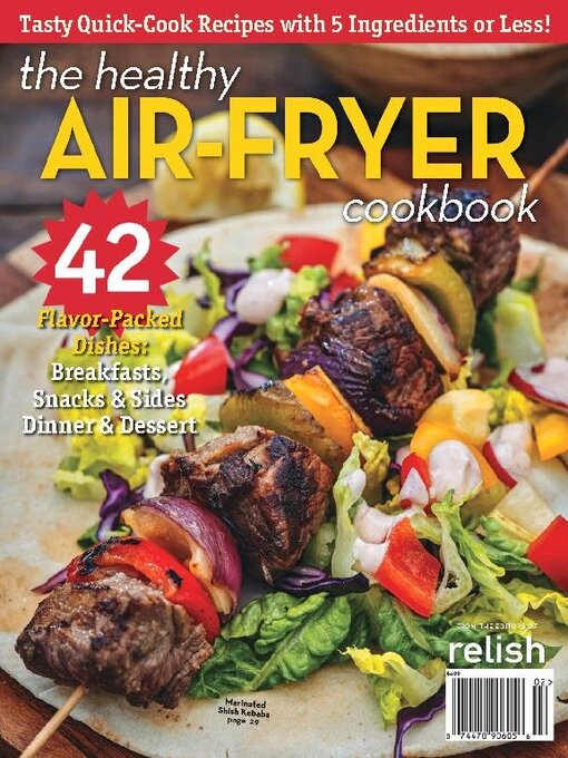 Title details for The Healthy Air-Fryer Cookbook by The Arena Platform, Inc. - Available